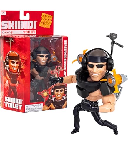 Amazon.co.jp: Skibidi トイレ タイタン 3個パック - 全 コレクション